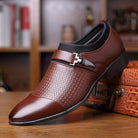 Elevate Your Style: Men's Leather Business Formal Shoes for Everyday Sophistication.