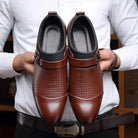 Elevate Your Style: Men's Leather Business Formal Shoes for Everyday Sophistication.