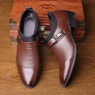 Elevate Your Style: Men's Leather Business Formal Shoes for Everyday Sophistication.