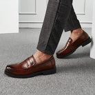 Elevate Your Wardrobe: Formal Leather Shoes for Discerning Businessmen.