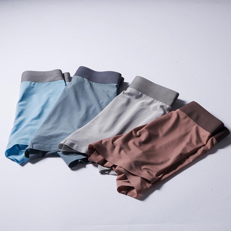 Elevate your comfort game with our 3D Seamless Men's Ice Silk Summer Underwear.