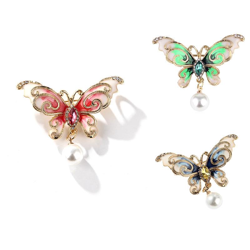 Elevate your style with our Butterfly Brooch, a charming and elegant addition to your jewelry collection.