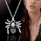 Embrace style with our spider necklace, perfect for both women and men in fashion jewelry.