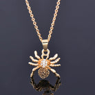 Embrace style with our spider necklace, perfect for both women and men in fashion jewelry.