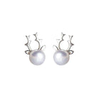 Enhance your elegance with our S925 silver pearl earrings, a refined jewelry choice for a touch of sophistication.