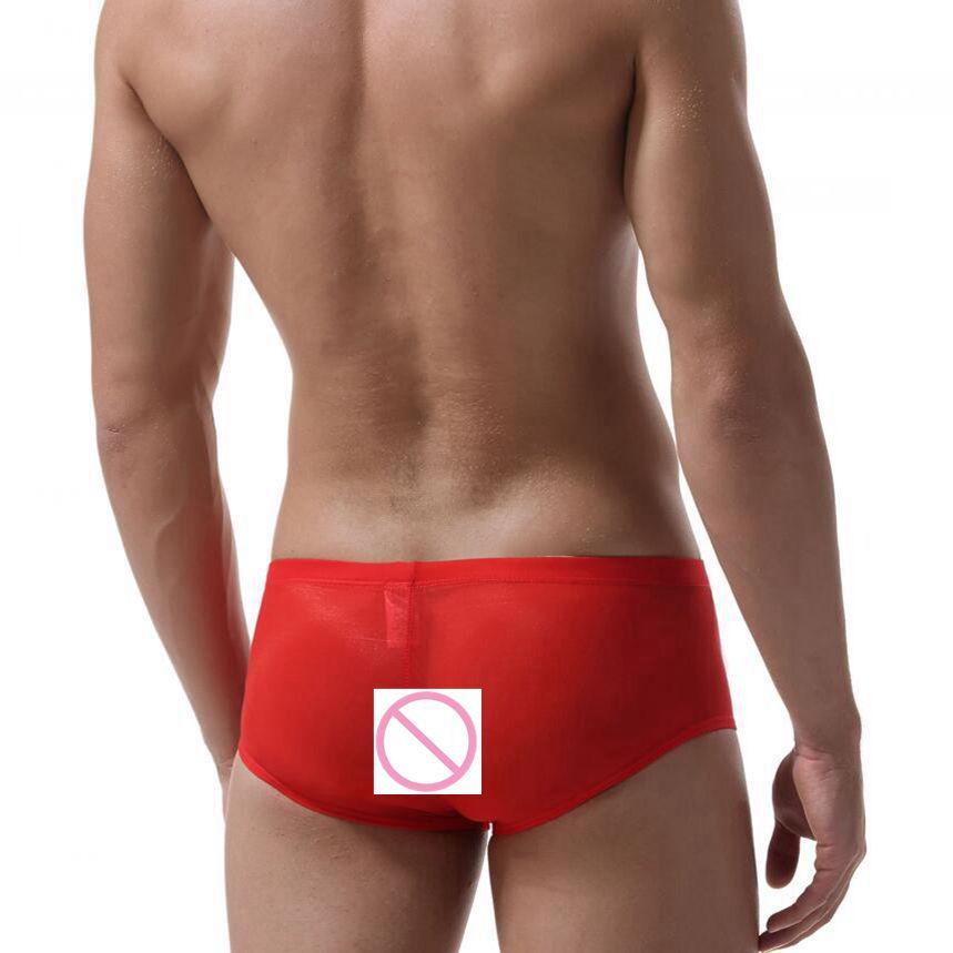 Experience luxurious comfort with our Silky Men's Boxer Ice Silk Underwear.