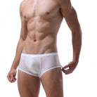 Experience luxurious comfort with our Silky Men's Boxer Ice Silk Underwear.