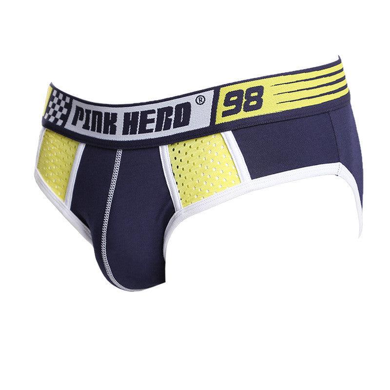 Experience ultimate comfort and breathability with our Men's Underwear Wholesale Sports Briefs.