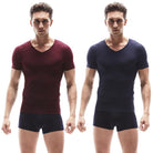 Experience ultimate comfort and style with our Men's Seamless Modal Short Sleeve Underwear.