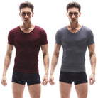 Experience ultimate comfort and style with our Men's Seamless Modal Short Sleeve Underwear.