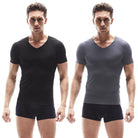 Experience ultimate comfort and style with our Men's Seamless Modal Short Sleeve Underwear.