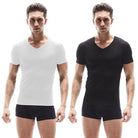 Experience ultimate comfort and style with our Men's Seamless Modal Short Sleeve Underwear.