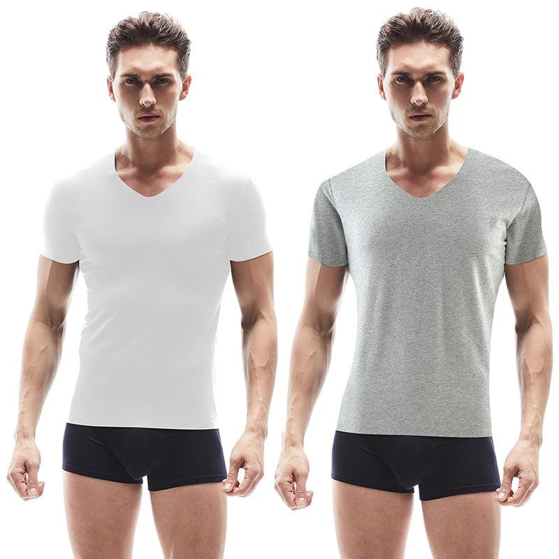 Experience ultimate comfort and style with our Men's Seamless Modal Short Sleeve Underwear.