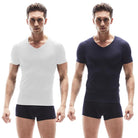 Experience ultimate comfort and style with our Men's Seamless Modal Short Sleeve Underwear.