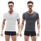 Experience ultimate comfort and style with our Men's Seamless Modal Short Sleeve Underwear.