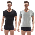 Experience ultimate comfort and style with our Men's Seamless Modal Short Sleeve Underwear.