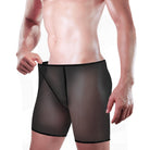 Experience ultimate comfort and style with our Men's Sexy Fine Mesh Big Boxer Underwear.