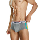 Experience ultimate comfort and support with our Men's Comfortable Cotton Flat Angle Underwear.