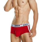 Experience ultimate comfort and support with our Men's Comfortable Cotton Flat Angle Underwear.