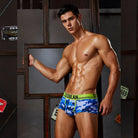 Experience ultimate comfort and support with our Men's Low Waist Camouflage Sheath Underwear.