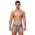 Experience ultimate comfort and support with our Men's Low Waist Camouflage Sheath Underwear.