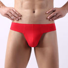 Experience ultimate comfort with our Men's Thong Low Waist Sexy One-piece Seamless Underwear.