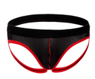 Experience ultimate comfort with our U convex design Cotton Mesh Hole Thong.