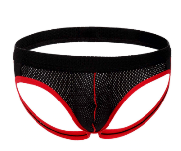 Experience ultimate comfort with our U convex design Cotton Mesh Hole Thong.