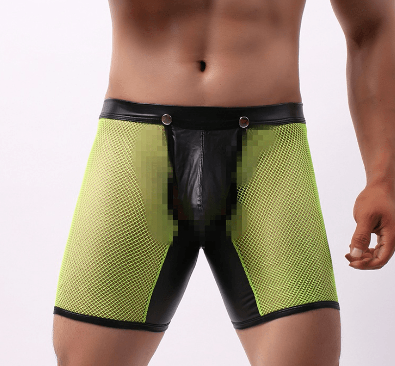 Expertly designed for maximum comfort and style, these fashionable men's mesh boxer briefs feature a sexy hollow design and low waist fit.