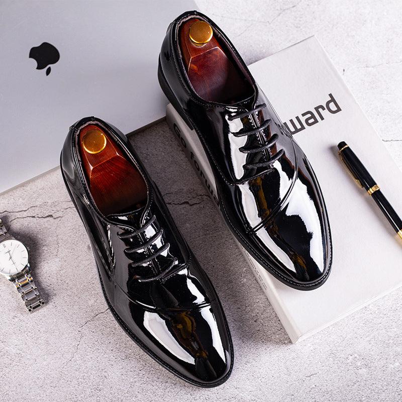 Explore Classic Sophistication: New Formal Large Men's Leather Shoes, Perfect for Elevating Your Style with Timeless Appeal.