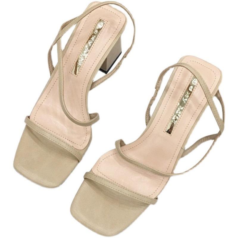 Fairy Style High Heel Roman Shoes Women