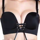 FallSweet Padded Push Up Bras Add Two Cups Brassiere Unlined Seamless Bra for Women