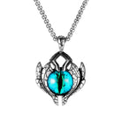 Fashion Devil Eyes Stainless Steel Necklace Jewelry For Men And Women