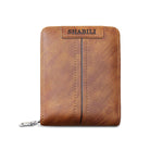 Fashion Men's Short Wallet, Classic Hot Style, Horizontal Style, Large Capacity Zipper, Multi-Card Business Wallet