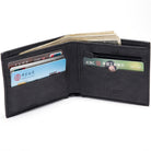 Fashion Men's Wallet - Slim Purse with Coin Bag, Zipper Closure, and Money Clip, Featuring a New Design for Easy Storage of Dollar Bills.