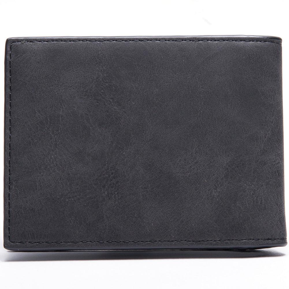 Fashion Men's Wallet - Slim Purse with Coin Bag, Zipper Closure, and Money Clip, Featuring a New Design for Easy Storage of Dollar Bills.