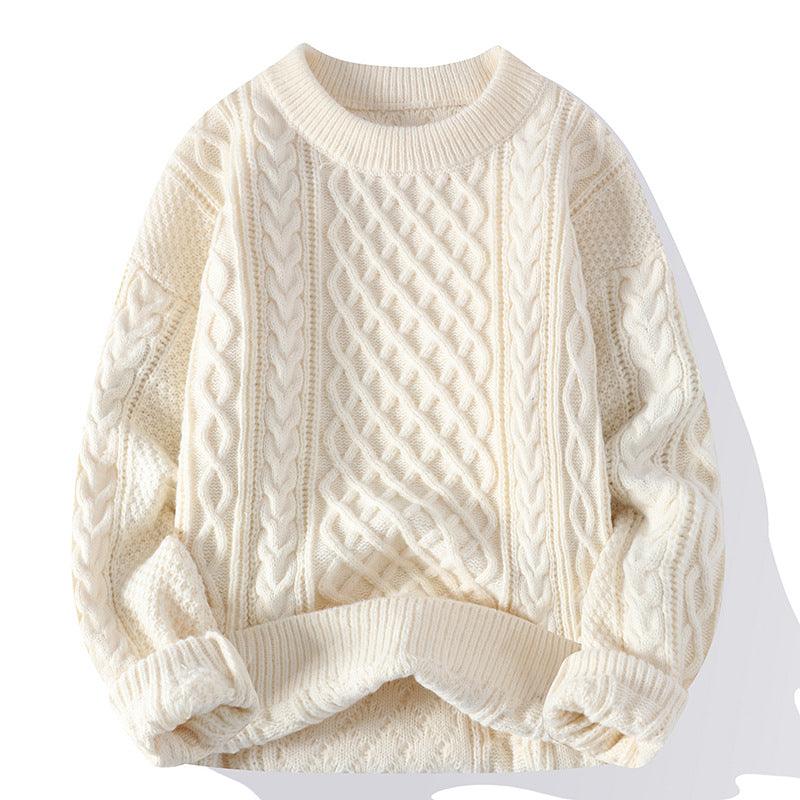 Fashion Personalized Twist Knitwear Men