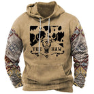 Fashion Trendy Printed Hoodie Men