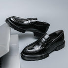 Fashionable and breathable, these casual men's leather shoes exude British sophistication.