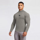 Fitness Long Sleeved Quick Drying Clothes Men's Sports T Shirts Running Training Clothes