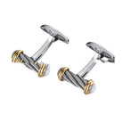 French Stainless Steel Cufflinks Men