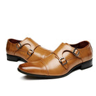 Fusing Cultures: Japanese-Inspired Business Leather Shoes for Men, Exuding Formal Elegance.