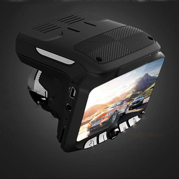 "HD Car DVR Dash Cam: Laser Speed Detector, G-Sensor, Night Version Video Recorder."