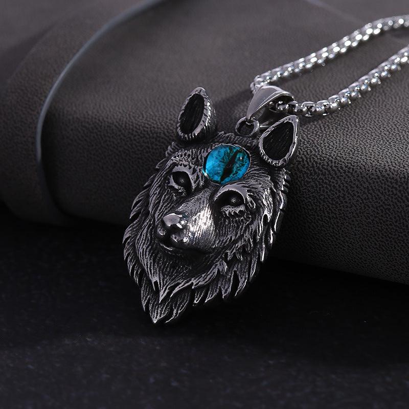 Head High Quality Metal Pendant Necklace Men Rock Party Punk Jewelry