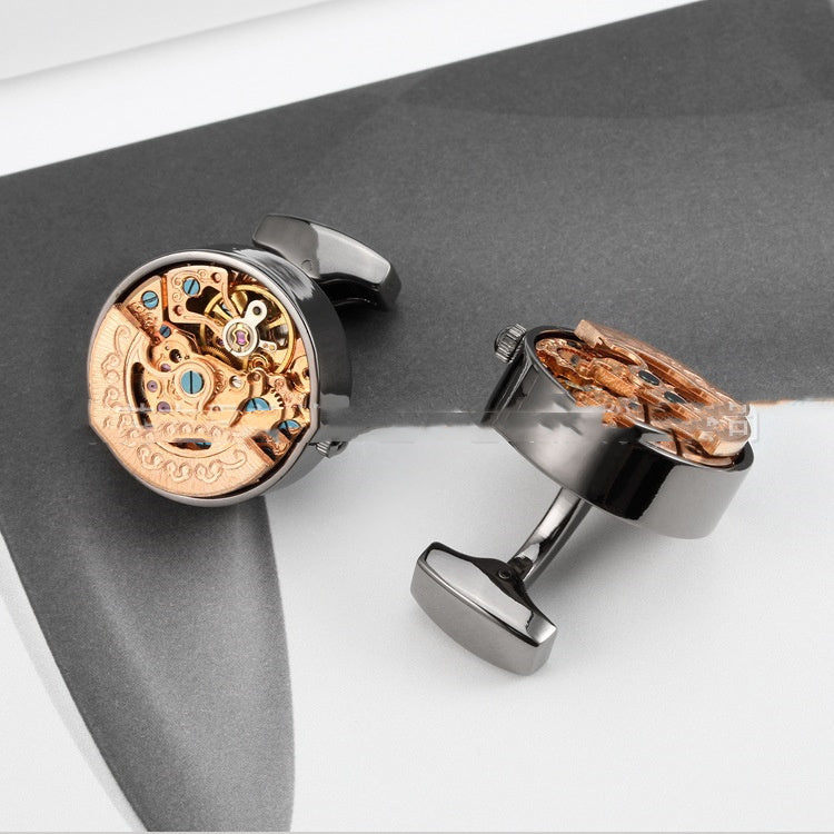 High-end Movement French Shirt Cufflinks Men