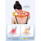 Home Fashion Smart Hot Compress Shoulder Neck Massager