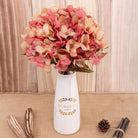 "Hydrangea Branch: Artificial Flowers for Home and Wedding Decor in Autumn."