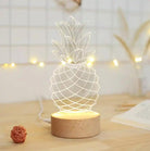 Illuminate your bedside with our charming pineapple table lamp