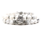 Imported White Turquoise DIY Jewelry Owl Elbow Men and Women Fashion Bracelet