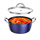 "Induction Casserole Dish, 24cm 2.2L with Lid. Non-Stick Aluminum Saucepan for All Hobs. Amazon Banned."